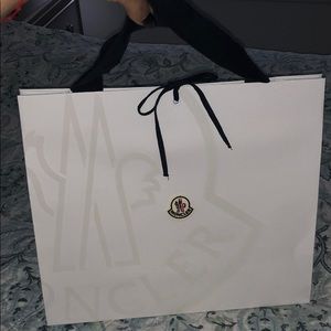 Moncler shopping bag